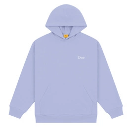 Dime Classic small logo hoodie light idigo