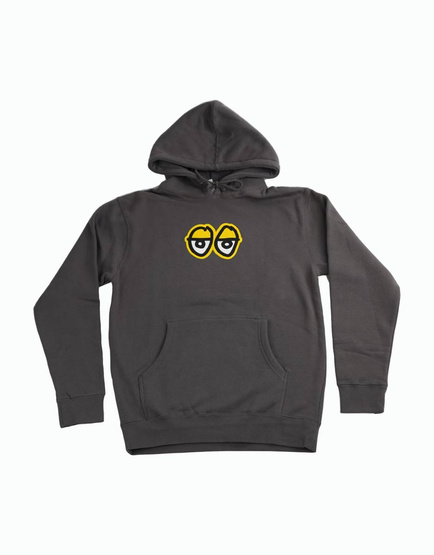 Krooked Eyes Hoodie (Charcoal Grey)