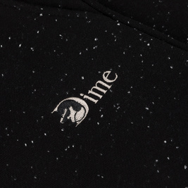 Dime classic grip sweatpants black speckled