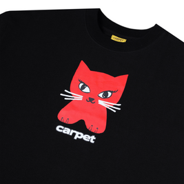 Cat tee black