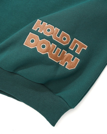 Cash Only Hold It Down Crewneck (Green)