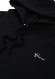 Grand Collection Script Hoodie (Black)