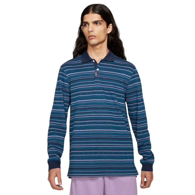 Nike Sb POLO DF JACQUARD longsleeve Orange Label