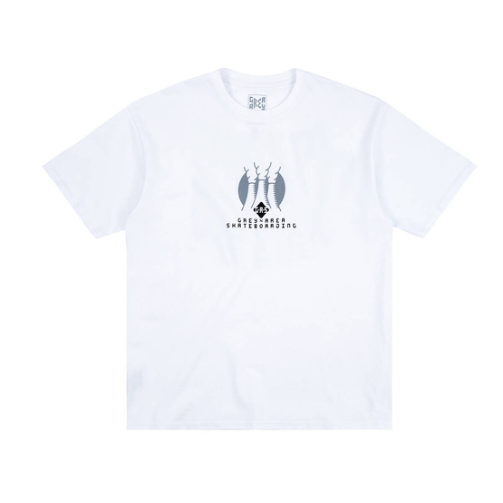 Grey Area Iron works Tee (White)