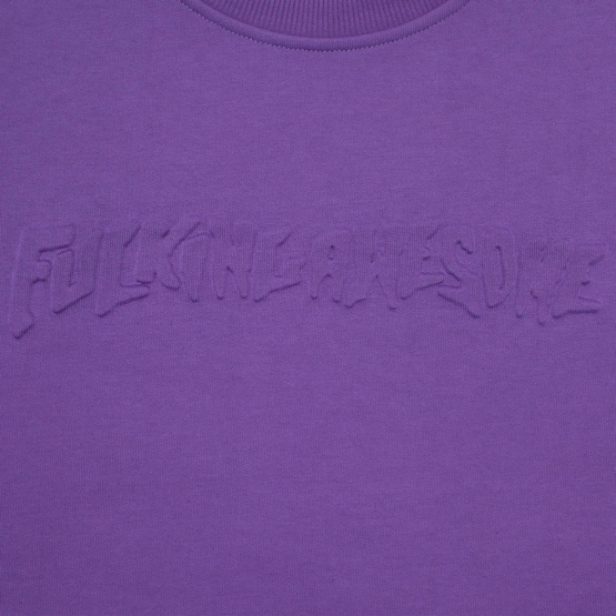 bluza Fucking Awesome - Stamp Embossed Crew (Purple)