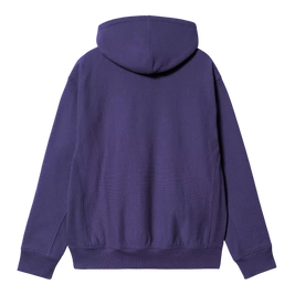 Carhartt WIP Hooded American Script Sweatshirt (Aura)