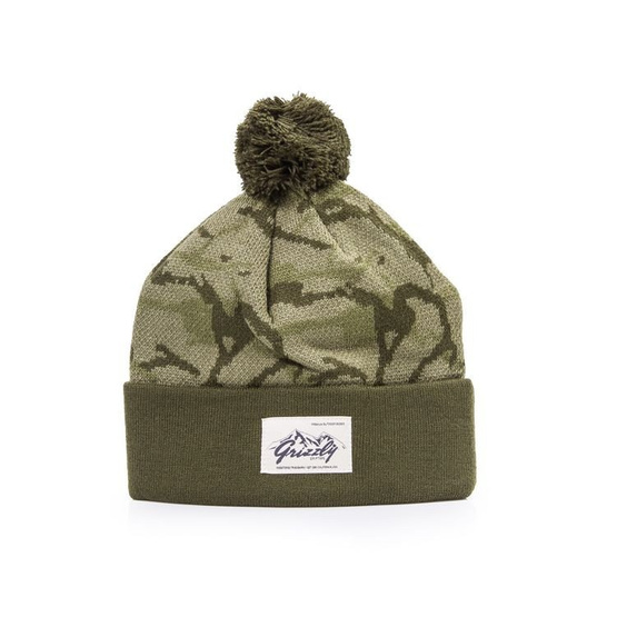 czapka grizzly the rockies pom beanie																																																					