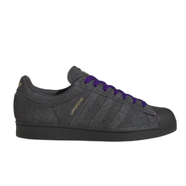 Adidas Superstar ADV (Carbon/Carbon/Purple)