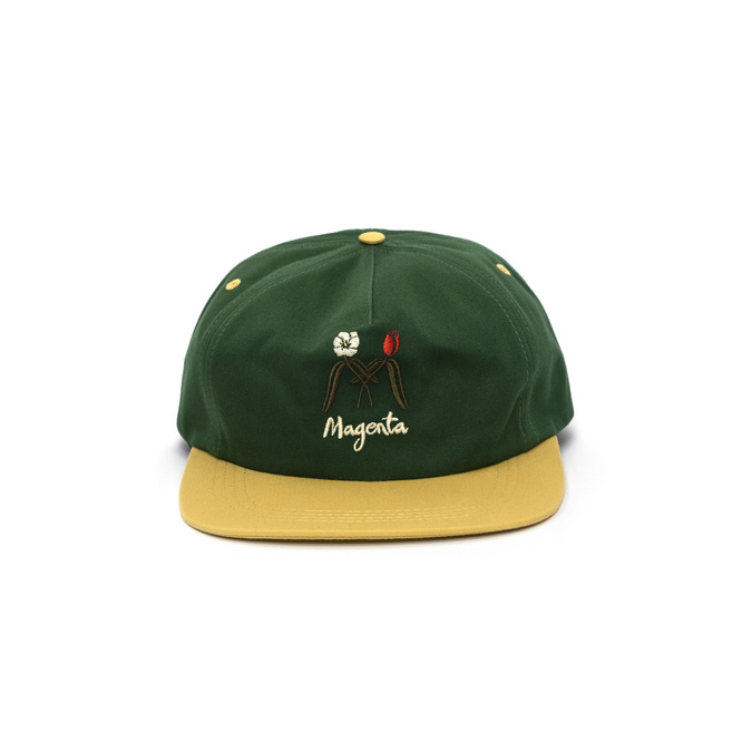 Magenta Lover Snapback Hat (Green)