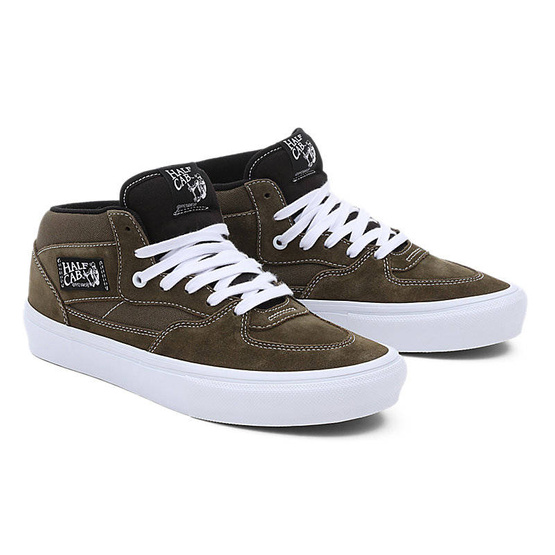 Vans Half Cab (Dark Olive) 