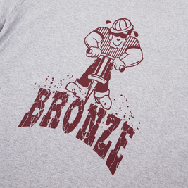 bronze56 JACKHAMMER TEE HEATHER GREY