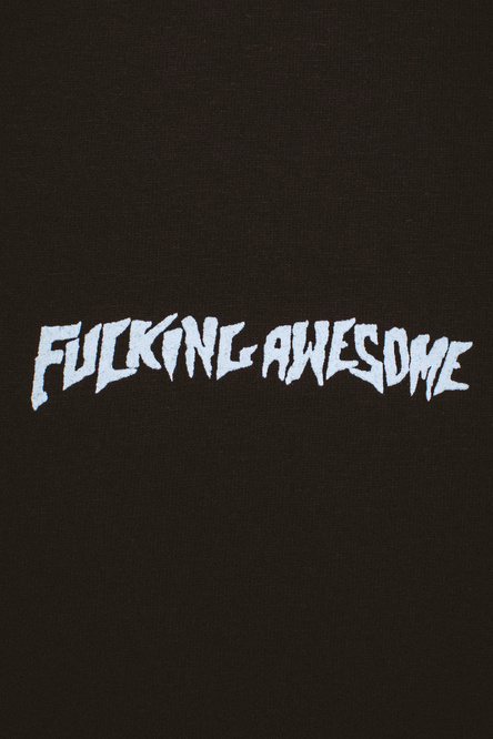 Fucking Awesome Landscape brainscape crewneck black