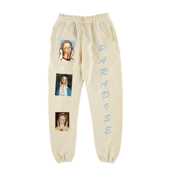 spodnie Paradise NYC - Bloody Mary Sweatpants (White)