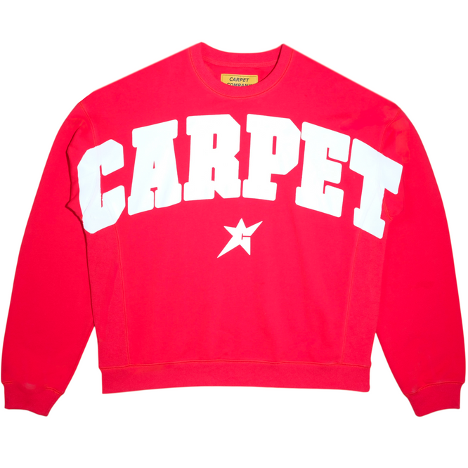 Carpet Sweatshirt red
