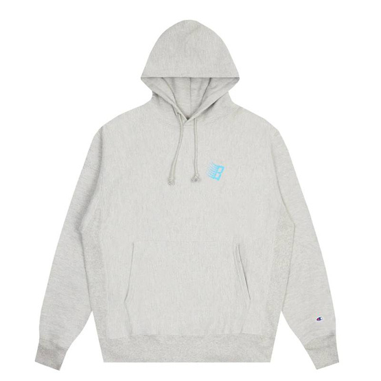 Bronze56 - B Logo Hoody (Heather Grey)