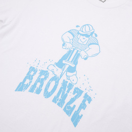 koszulka bronze56 JACKHAMMER TEE HEATHER WHITE