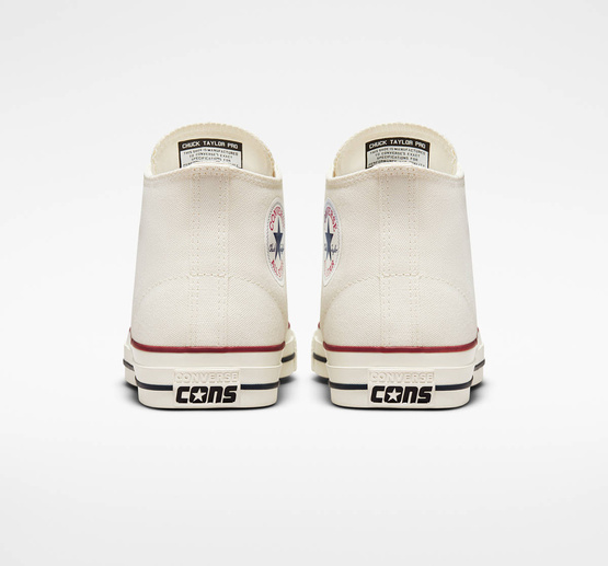 Converse CTAS Pro "Cut Off" Mid (White)