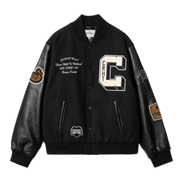 Kurtka Carhartt WIP Brown Ducks bomber black