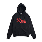 bluza Rave Skateboards- 33CL Zip Hoodie (Black)