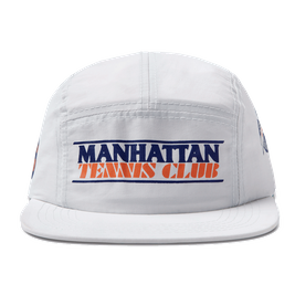 czapka Call Me 917 Manhattan Tennis Club Camp Hat (White)