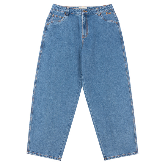 Spodnie Dime Classic baggy denim pants indigo washed