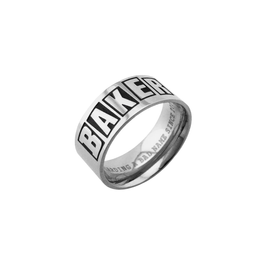 Baker Brand Logo Ring (Silver)