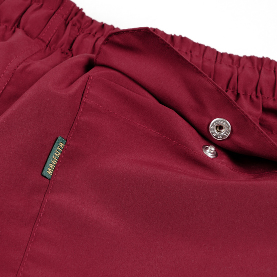 Magenta Plant swim shorts burgundy