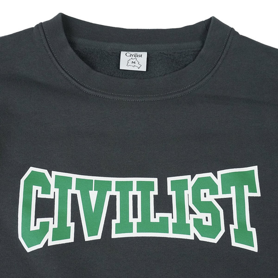 Bluza Civilist CLUB CREWNECK CHARCOAL