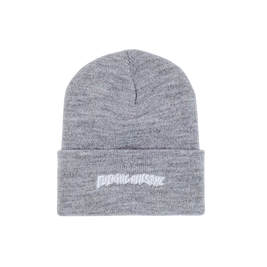 Fucking Awesome Little Stamp Embroidered Beanie (Heather Grey)