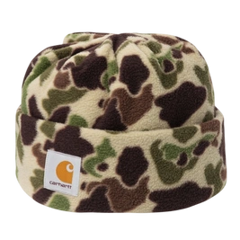 czapka Carhartt WIP Prenties beanie camo duck jacquard green