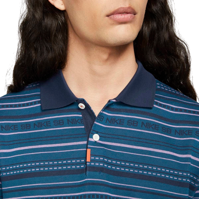 Nike Sb POLO DF JACQUARD longsleeve  Orange Label