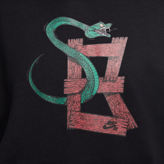 Nike SB Skate Fleece Pullover Hoodie Snake