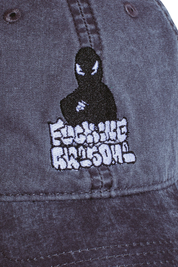 Fucking Awesome Fieldtrip 1998 Embroidered 6 panel hat charcoal