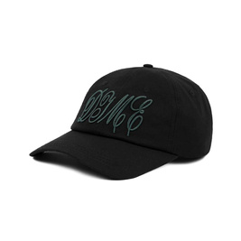 Dime Classic Cursive 3D Font Cap (Black)