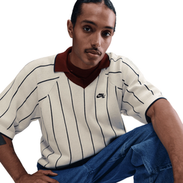 Nike Sb Short-Sleeved Polo Skate Sweater