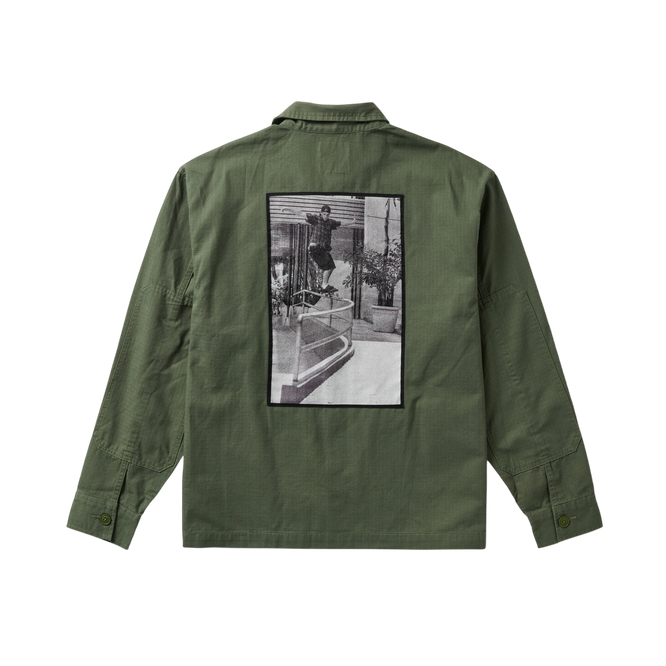 koszula Vans Skate Atiba Haze Milita (Pine Forest)