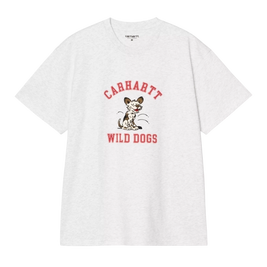 Carhartt WIP S/S Wild Dog T-Shirt (Ash Heather)