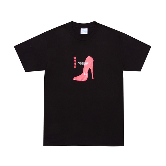 koszulka Sci-Fi Fatasy Red Shoe T-Shirt (Black)