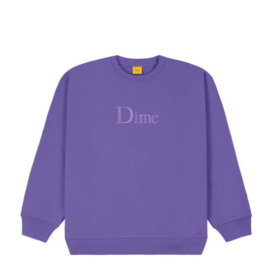 DIME CLASSIC SMALL LOGO CREWNECK - Navy