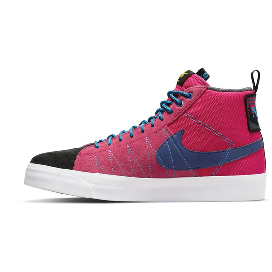 Nike SB Zoom Blazer Mid Premium Rush Pink/deep Royal Blue-laser Blue