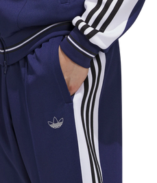 Adidas Tyshawn Track Pants (Dark Blue/White/Black)