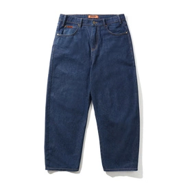 Butter Baggy Denim Jeans Dark Indigo
