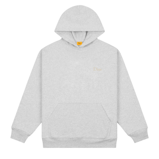 Dime Classic small logo hoodie grey