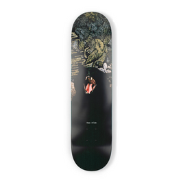 Raw Hide Lucy Skateboard Black