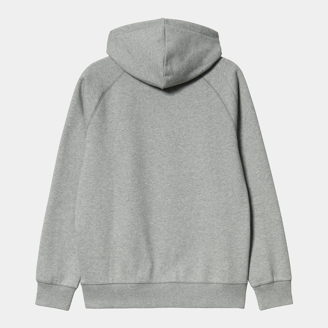 Carhartt WIP Hooded Chase Sweatshirt (Grey/Gold)