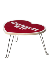 stolik Carhartt WIP Heart Folding Table scarlet/white