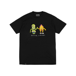 koszulka Miniramp X Raw Hide Tee (Black)