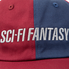 Sci-Fi Fantasy 2 Tone Logo Hat (Wine/Navy)