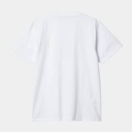 koszulka Carhartt WIP S/S American Script T (White)