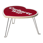stolik Carhartt WIP Heart Folding Table scarlet/white